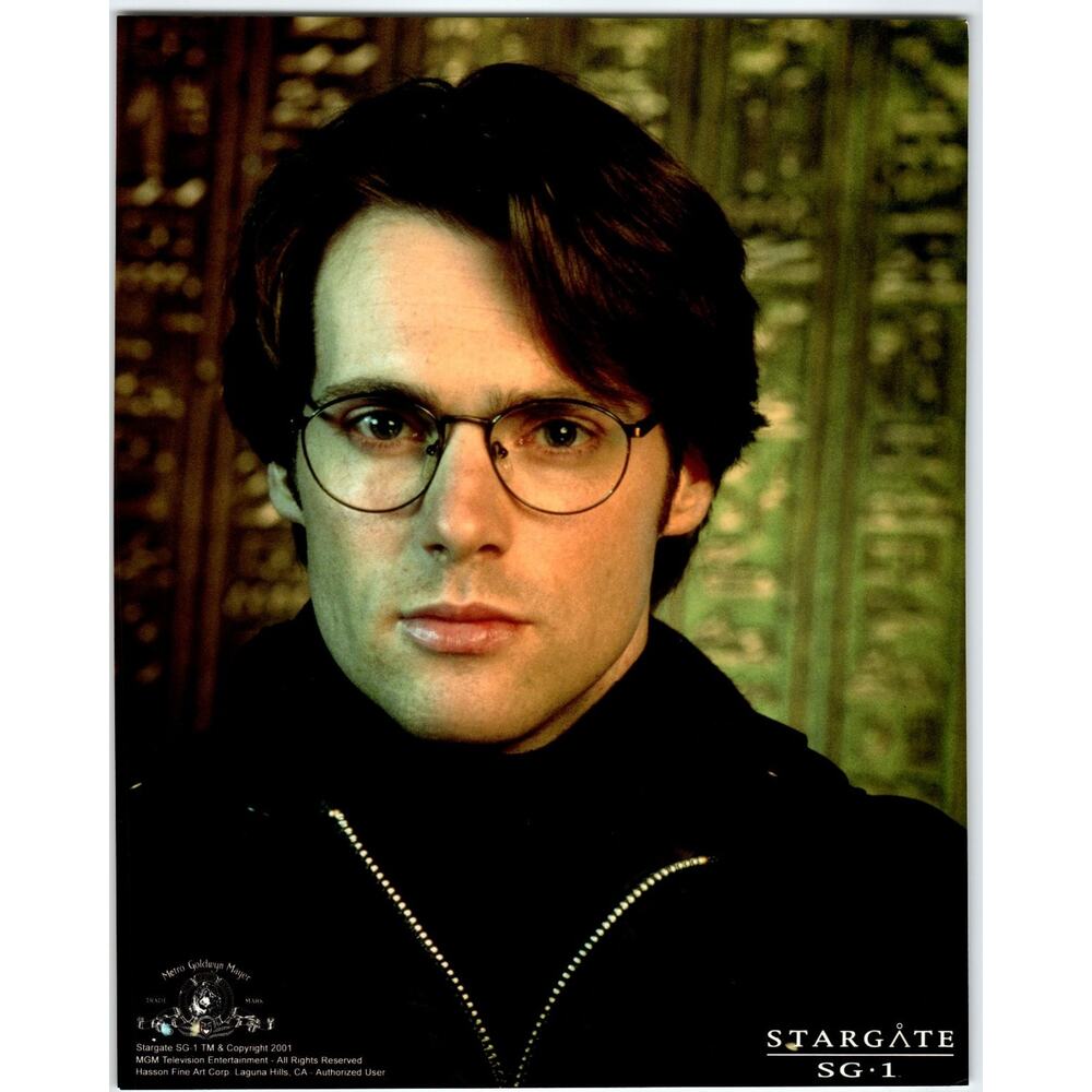 2001 Stargate SG-1 Official Press Photo of Michael Shanks as Daniel Jackson